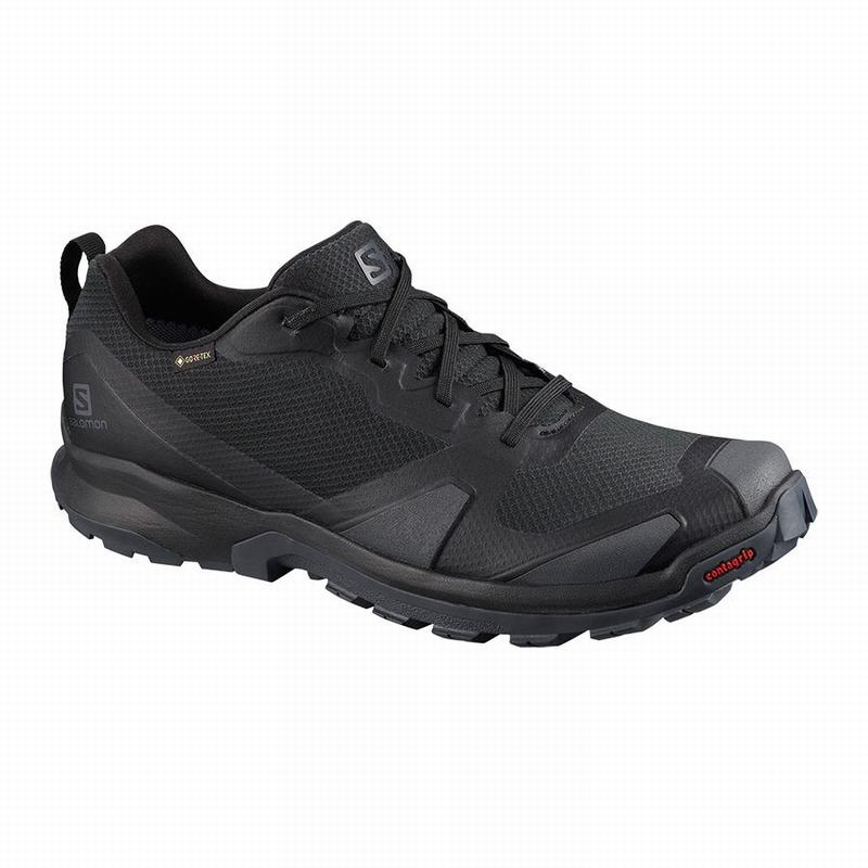 SALOMON XA COLLIDER GTX Philippines - Men's Trail Running Shoes - Black | 937540-YFJ